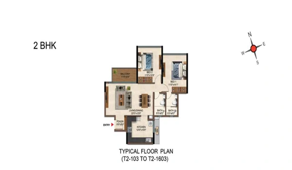 Casagrand Caladium Floor Plan