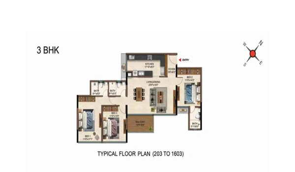 Casagrand Caladium Floor Plan